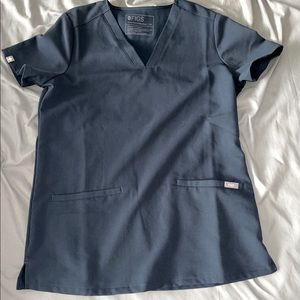 Figs Scrub Top - Dark Harbor